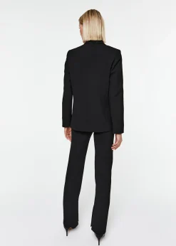 Blazer croisé noir