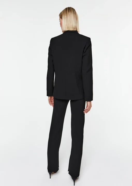 Blazer croisé noir