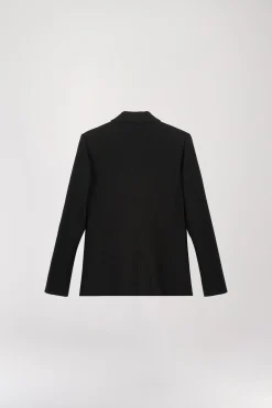 Blazer croisé noir