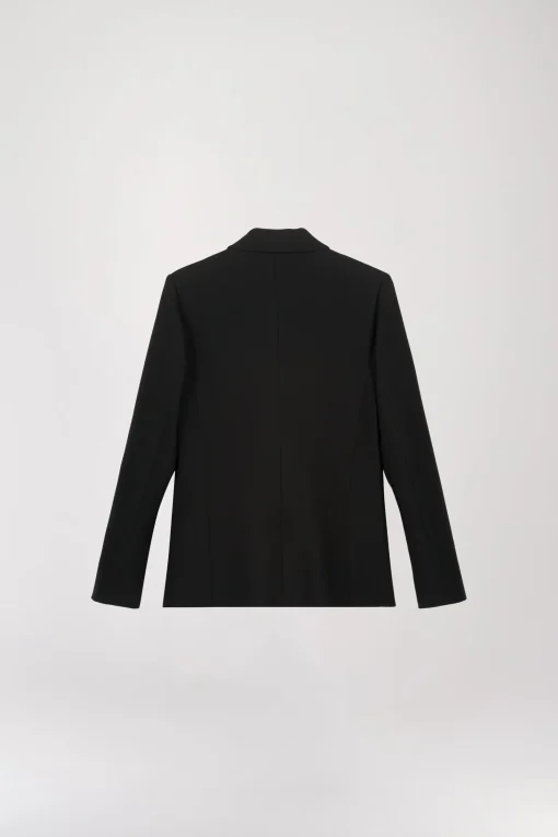 Blazer croisé noir