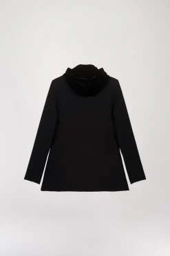 Blazer trompe-l'œil noir