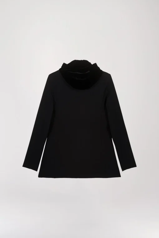 Blazer trompe-l'œil noir