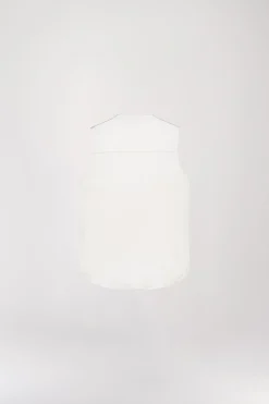 Blouse col officier blanc