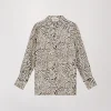 Chemise à imprimé léopard