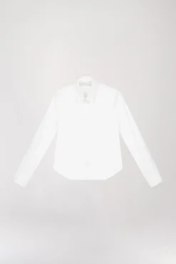 Chemise courte blanche