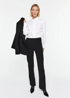 Chemise courte blanche