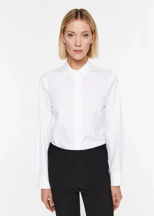 Chemise courte blanche