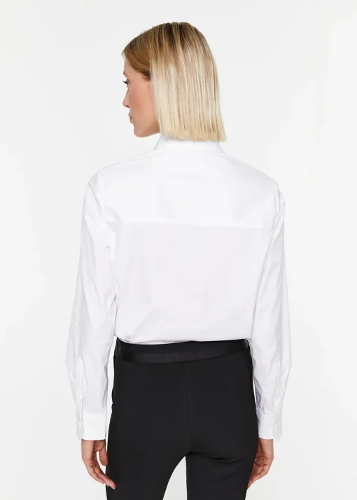 Chemise courte blanche