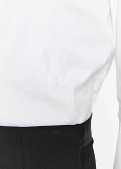 Chemise courte blanche