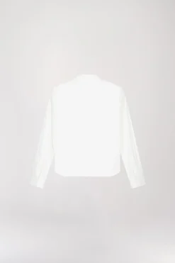 Chemise courte blanche