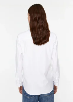 Chemise monogramme blanche