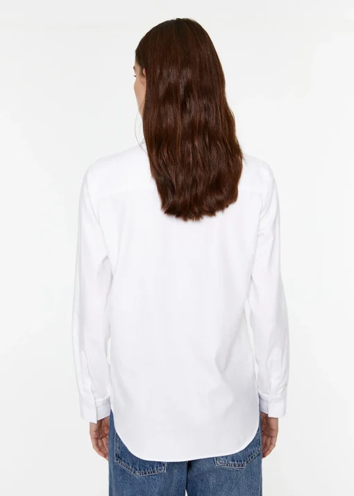 Chemise monogramme blanche