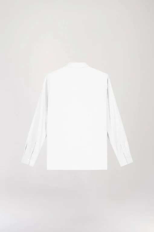 Chemise monogramme blanche