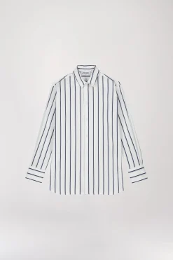 Chemise rayées marine