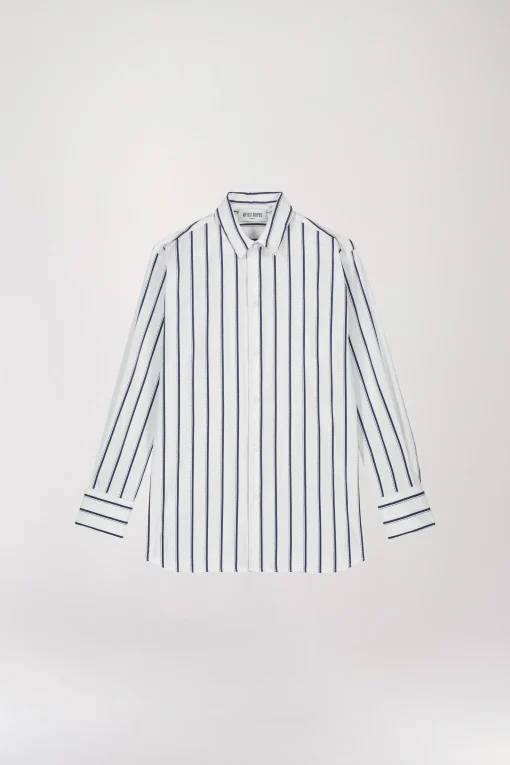 Chemise rayées marine
