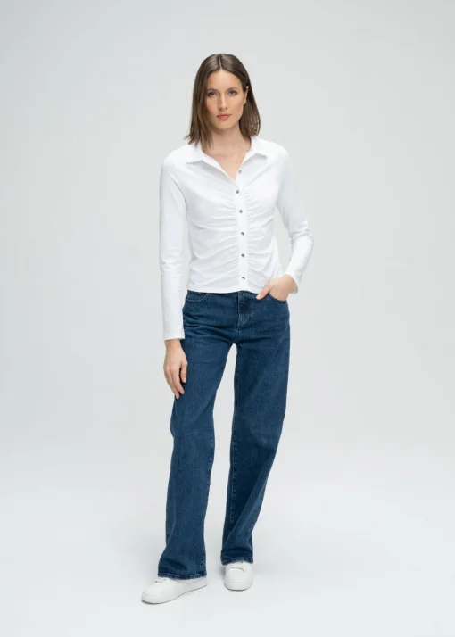 Chemise t-shirt blanc