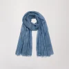 Echarpe Bleu Denim