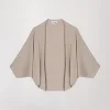 Gilet fluide dorée