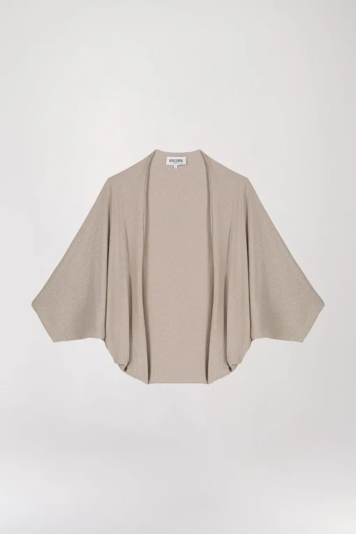 Gilet fluide dorée