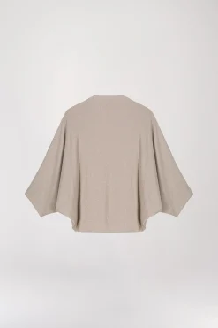 Gilet fluide dorée