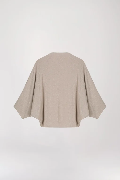 Gilet fluide dorée