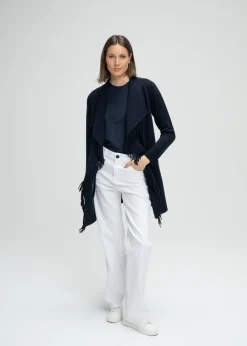 Jeans large blanc denim