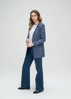 Jeans large bleu denim