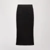 Jupe en tweed noire