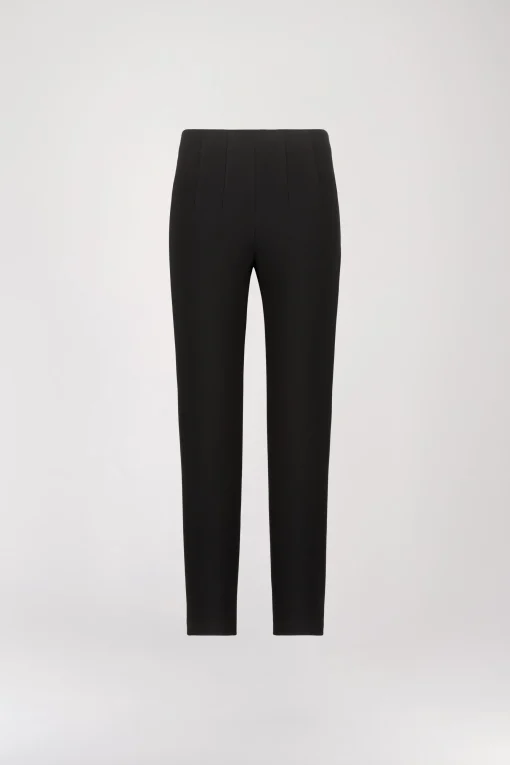 Legging Noir à Pince Taille Haute