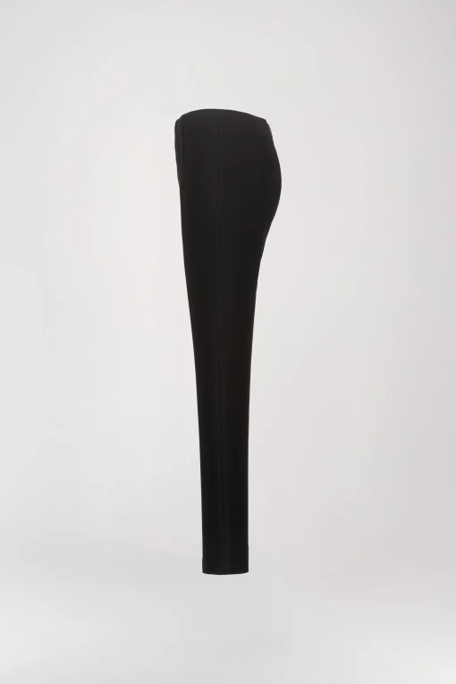 Legging Noir à Pince Taille Haute