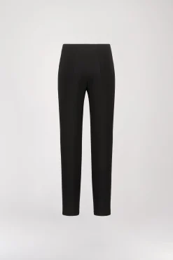 Legging Noir à Pince Taille Haute