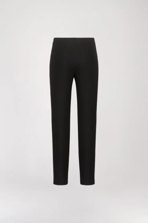 Legging Noir à Pince Taille Haute