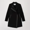 Manteau Mi-Long Medley Bi-matière