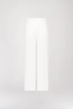 Pantalon à plis blanc