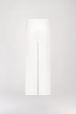 Pantalon à plis blanc