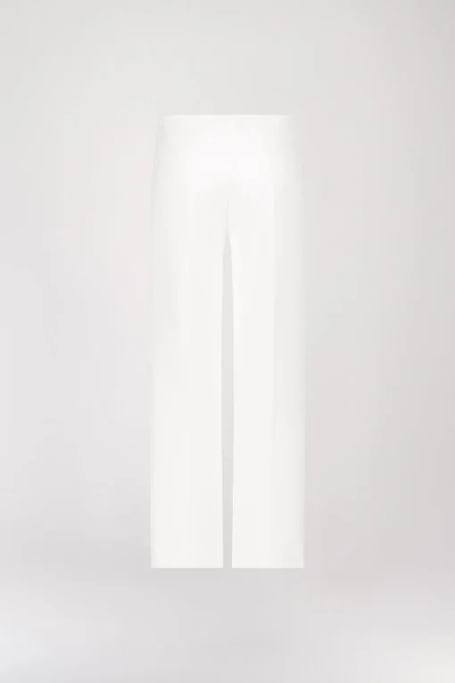 Pantalon à plis blanc