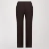 Pantalon à plis ebene