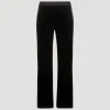 Pantalon court en velours noir