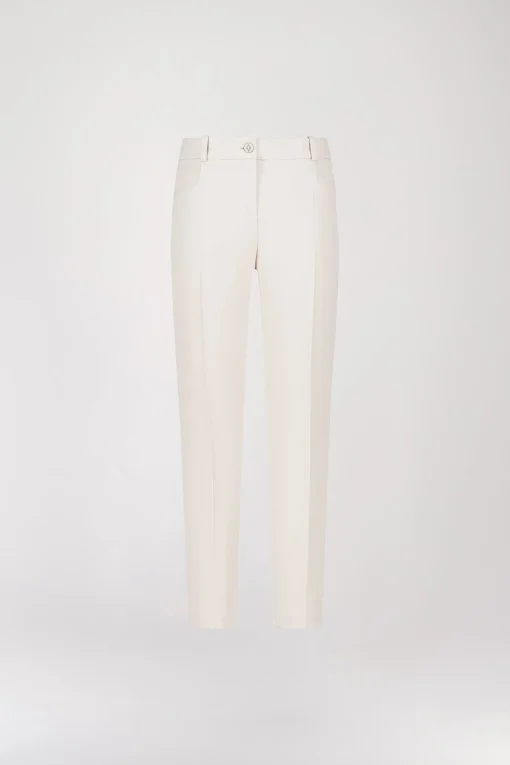 Pantalon droit beige