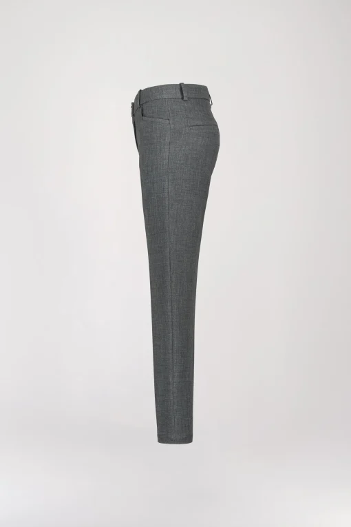 Pantalon droit gris