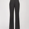 Pantalon Droit Gris Moyen