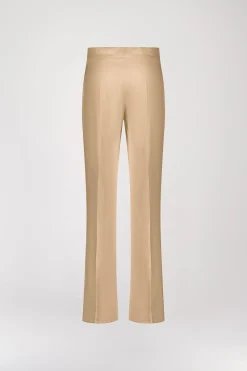 Pantalon en lin beige