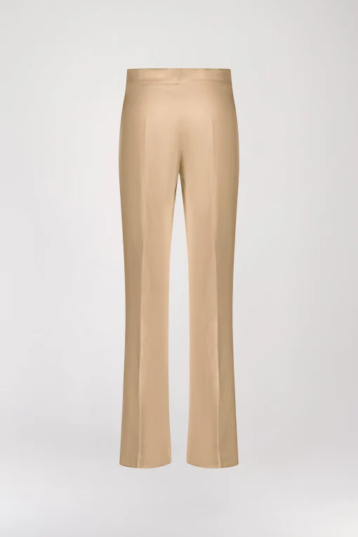 Pantalon en lin beige