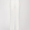 Pantalon en lin blanc