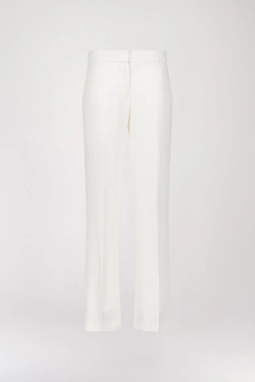 Pantalon en lin blanc