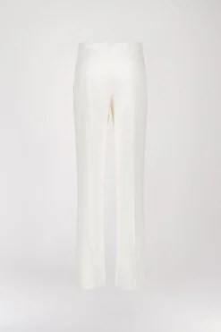 Pantalon en lin blanc