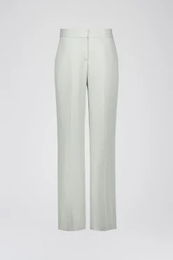 Pantalon en lin vert d'eau