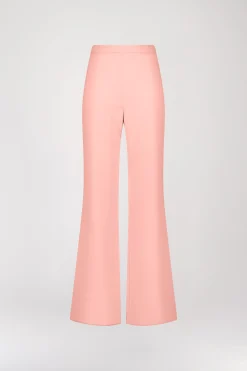 Pantalon fluide abricot