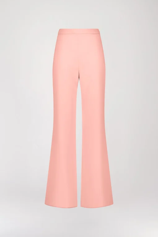 Pantalon fluide abricot