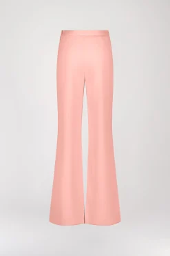 Pantalon fluide abricot